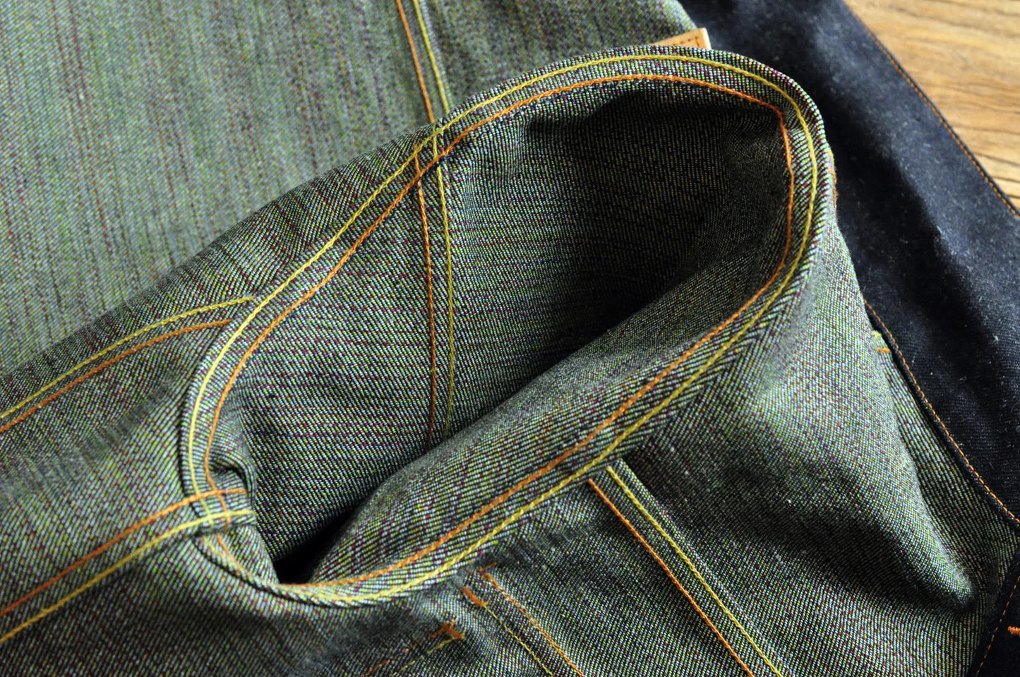 SAUCE ORIGIN Men Jackets Men Motorcycle Denim Jacket Jean Jacket Silver Button Cotton Linen Colored Selvedge Denim Handmade
