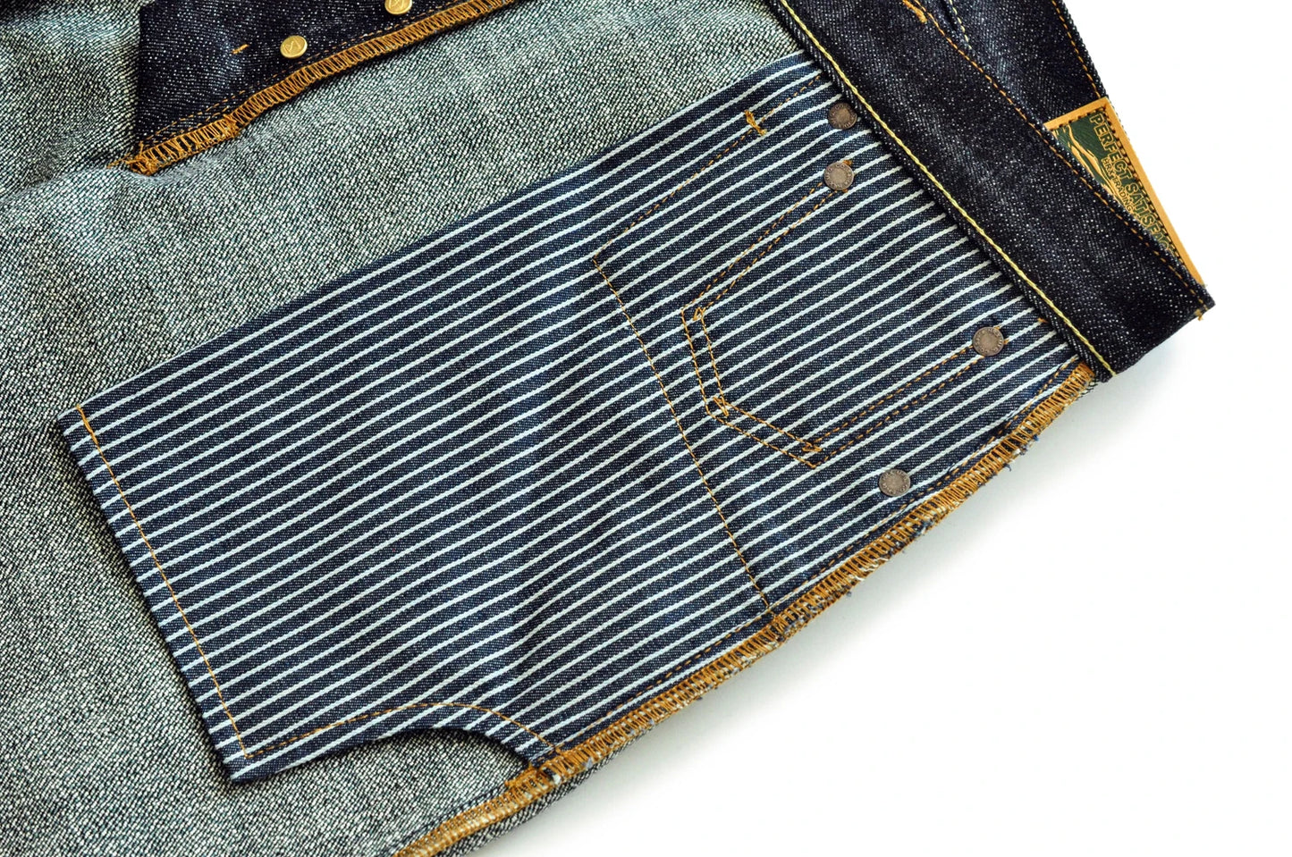 Saucezhan 344XX-Forest Jeans for Men Furinkazan Selvedge Raw Denim Jeans Mens Jeans LOOS Fit 16.8 OZ Silver-plated Buttons