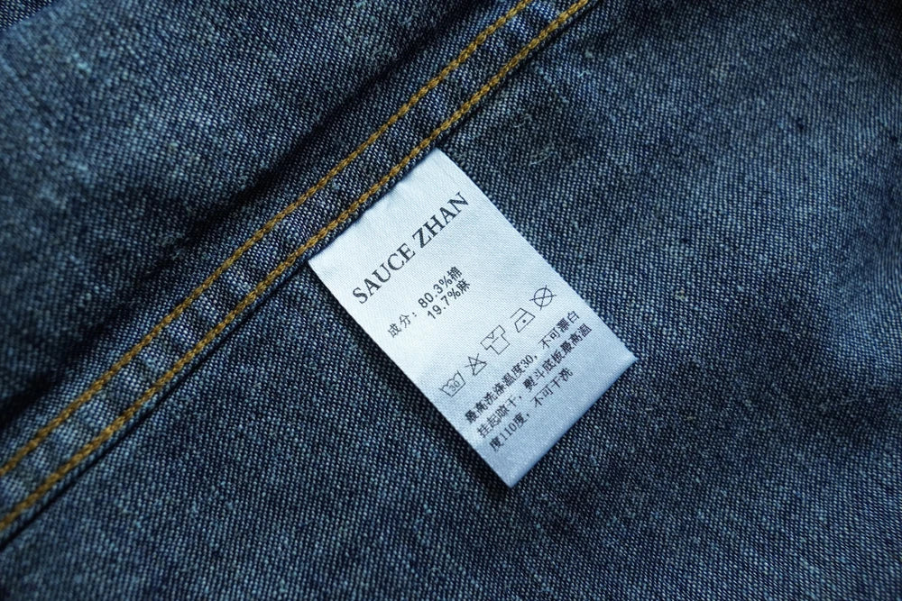 Sauce Zhan  Mens Shirts Summer Short Sleeve Vintage Linen Indigo Denim Shirt Double Pockets Regular Fit