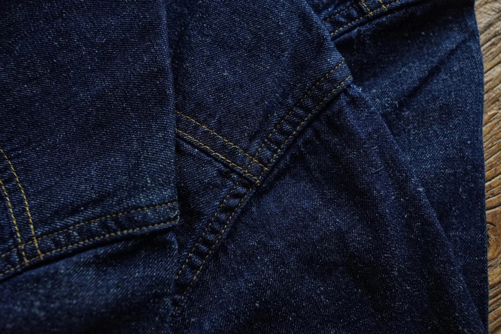 Sauce Zhan Mens Shirts Summer Short Sleeve Vintage Linen Indigo Denim Shirt Double Pockets Regular Fit