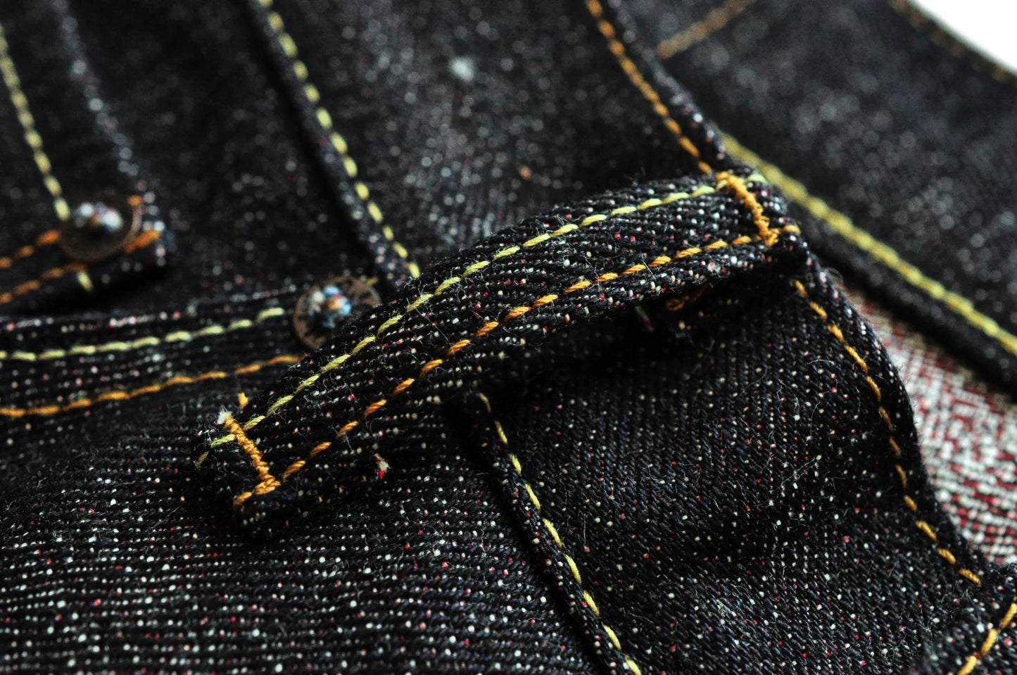Saucezhan EX315XX-BO-Fire Jeans for Men Furinkazan Selvedge Jeans Mens Jeans Taper Fit 16.8 OZ Silver-plated Buttons Raw Denim
