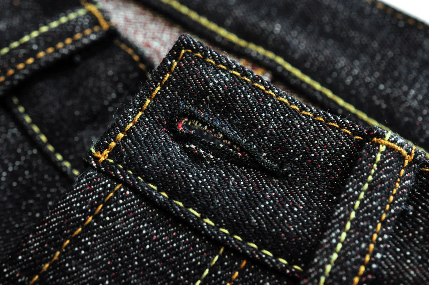Saucezhan EX315XX-BO-Fire Jeans for Men Furinkazan Selvedge Jeans Mens Jeans Taper Fit 16.8 OZ Silver-plated Buttons Raw Denim