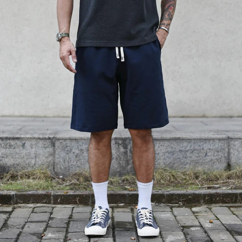 Sauce Zhan Summer Casual Shorts Man Shorts Cotton Knitwear Cargo Short Sweatpants Loose Fit