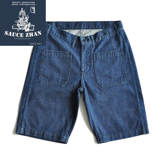 SauceZhan 207XX Navy Jeans Reetched Summer Denim Jeans Summe Jeans Men mens jeans  man pants jeans  mens jeans brand