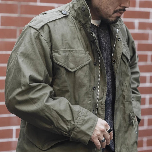 Non Stock Aggressor Army M-1951 Field Jacket Military Style Coat M-51 M-65 M-43