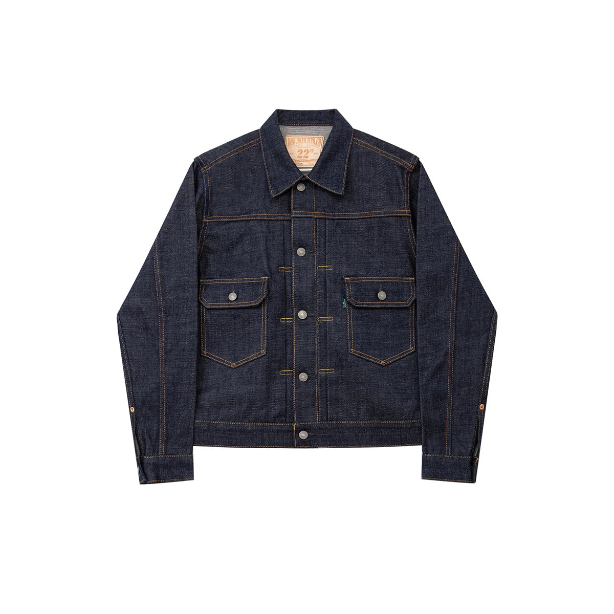 BOB DONG 22oz Selvedge Denim Type II Jacket S2307XX Slim Fit 507XX Jean Outerwear Indigo