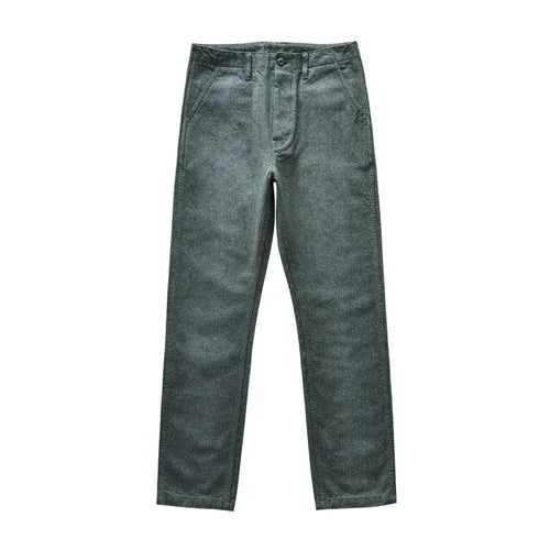 Saucezhan 40 S Cargo Pants Cargo Pants Men Overalls Men Pants Pure Cotton Straight Fit Button Fly Vintage