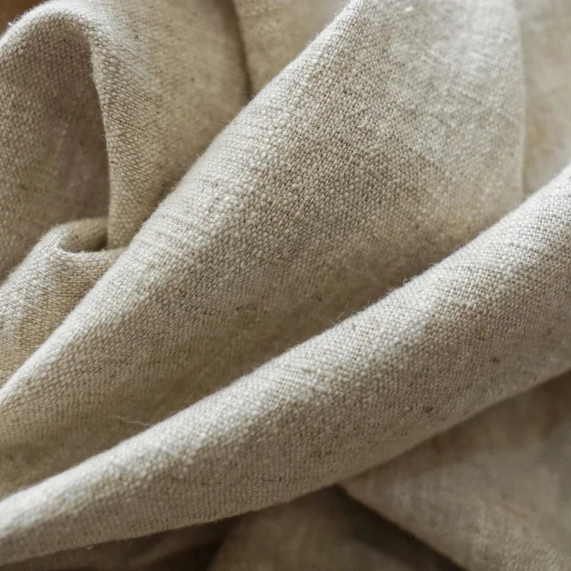 Sauce Zhan Mens Shirts Ramie Shirt for Man Long Sleeve Regular Fit