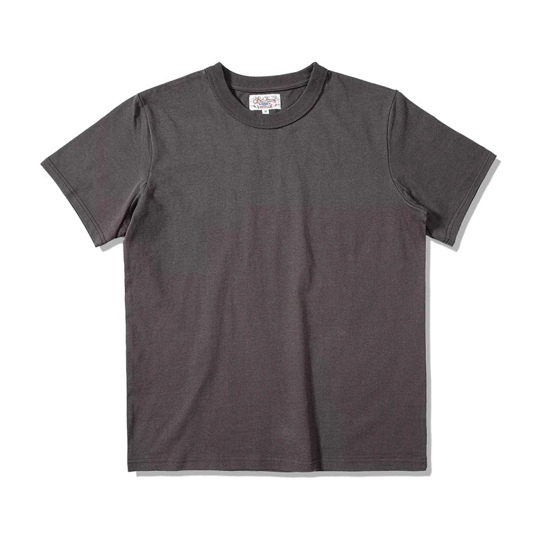 Red Tornado 270g Plain T-Shirts Amekaji Men Heavyweight Cotton Crew Neck Tee Shirt