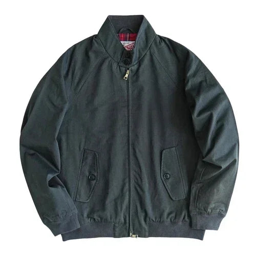 Sauce Zhan Men's Jacket Vintage Golf Jacket Classic Twill  Work Jacket for Men Regular Fit